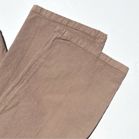 MARNI Made in Italy Women’s Sailor Pant Wide Leg Button Closure Khaki Size 40 - Picture 3 of 10